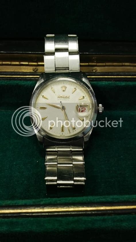 FS: Vintage 1954 Rolex Oysterdate 6294 Roulette on Orig 1955 